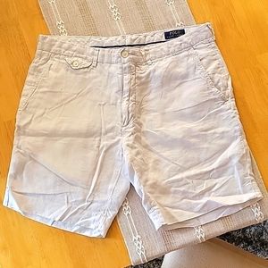 Ralph Lauren Mens Linen Shorts